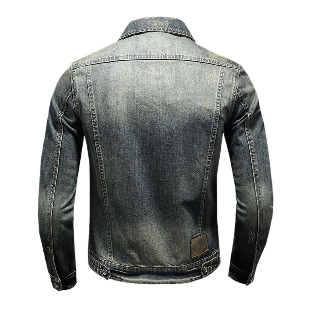 New-DSQ2 25ss Distressed Denim Jacket