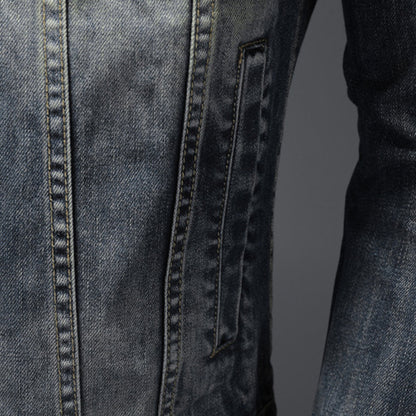 New-DSQ2 2025ss Distressed Denim Jacket