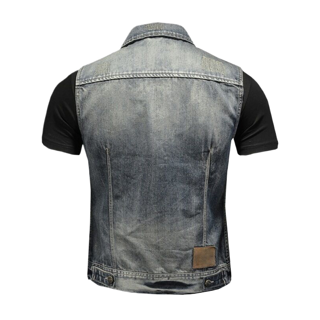 New-DSQ2 Denim Vest coat