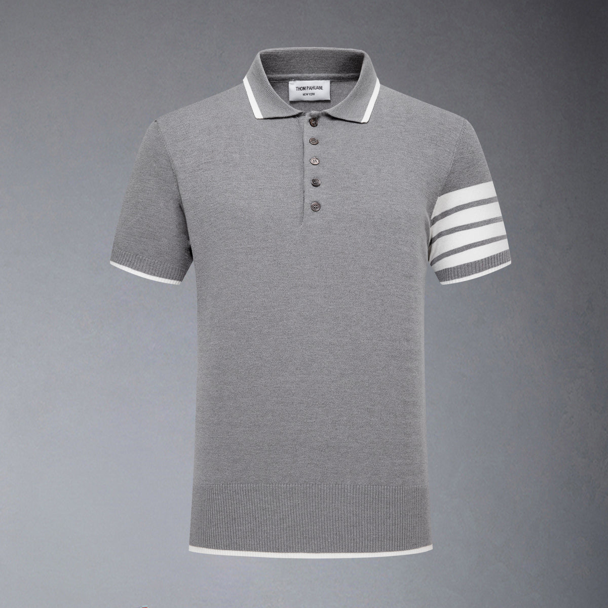 MR.TOM Contrast stripes POLO Shirt