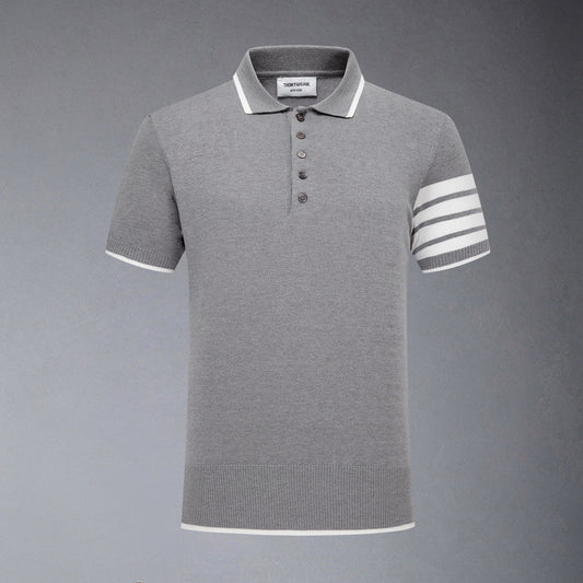 MR.TOM Contrast stripes POLO Shirt