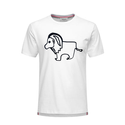 MR.TOM Lion print T-shirt