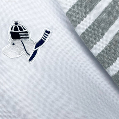 MR.TOM puppy embroidery T-shirt