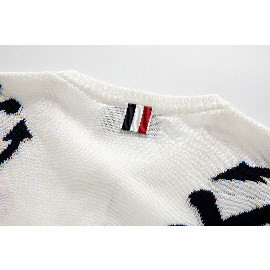 MR.TOM  Women Anchor print Sweaters