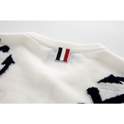 MR.TOM  Women Anchor print Sweaters