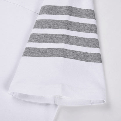 MR.TOM 2025SS Four-bar T-Shirt