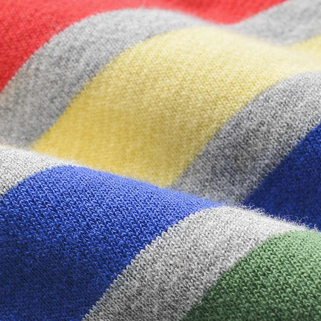 MR.TOM Rainbow Stripes Hoodie