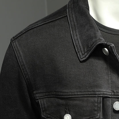 New-DSQ2 2025ss Black Denim Jacket