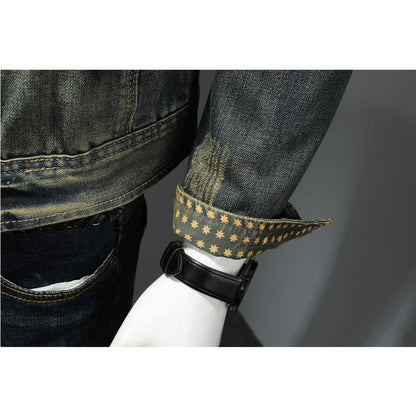 New-DSQ2 25ss Distressed Denim Jacket