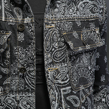 New-DSQ2 Black Denim Jacket