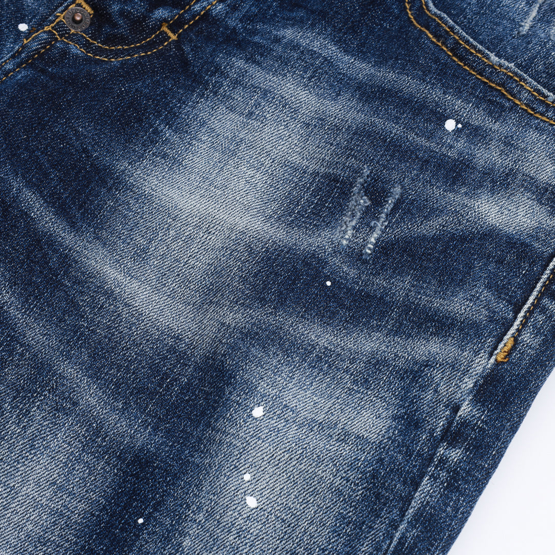 New-DSQ2 2025ss Ripped Jeans