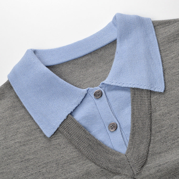 MR.TOM  Women Ribbon POLO shirt