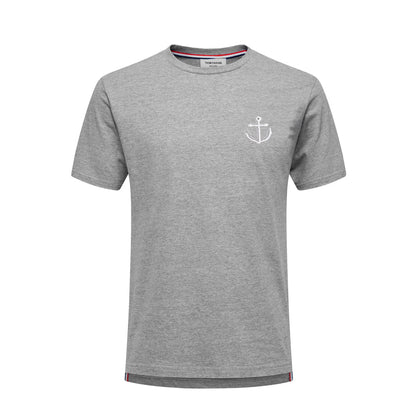 MR.TOM Anchor embroidery T-shirt