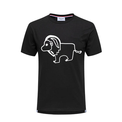MR.TOM Lion print T-shirt