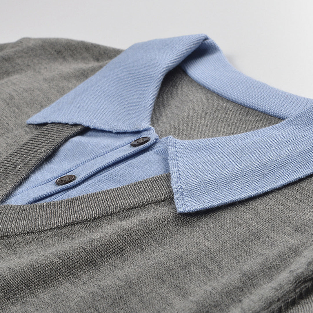 MR.TOM  Women Ribbon POLO shirt