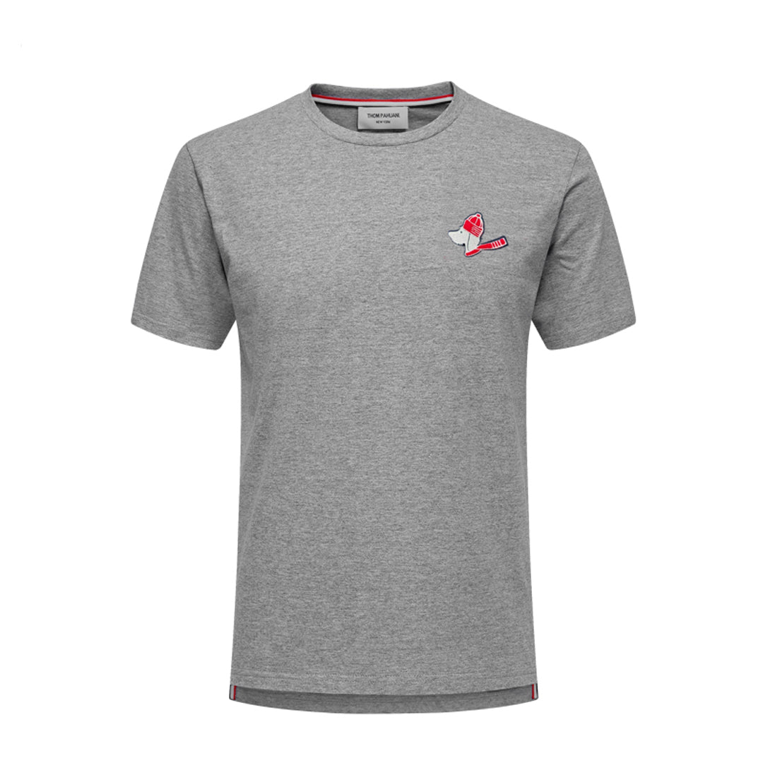 MR.TOM Christmas Dog Embroidery T-shirt