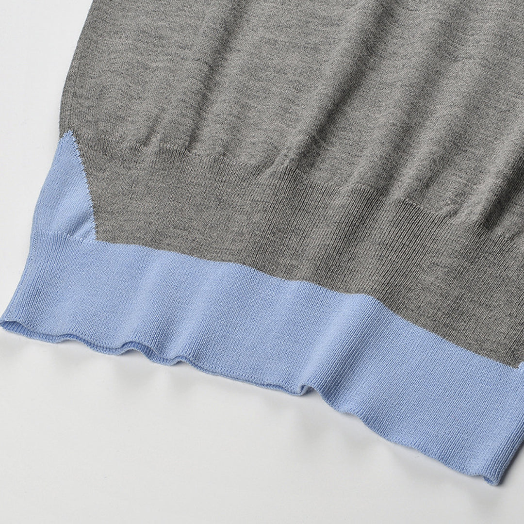 MR.TOM  Women Ribbon POLO shirt