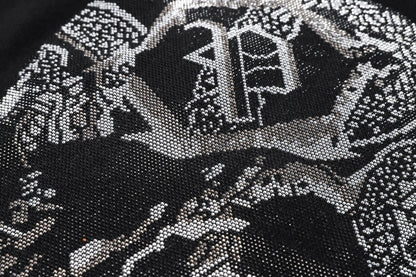 PIein Black Fleece Sweatshirt