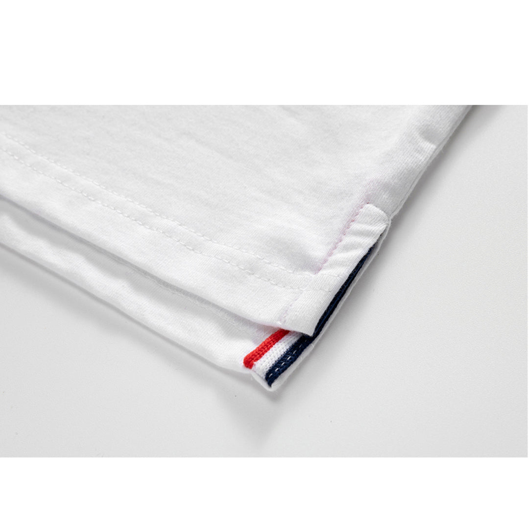 MR.TOM Anchor embroidery T-shirt