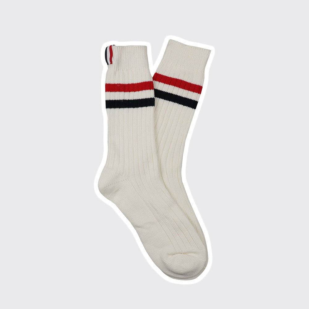 2025ss Four stripe socks