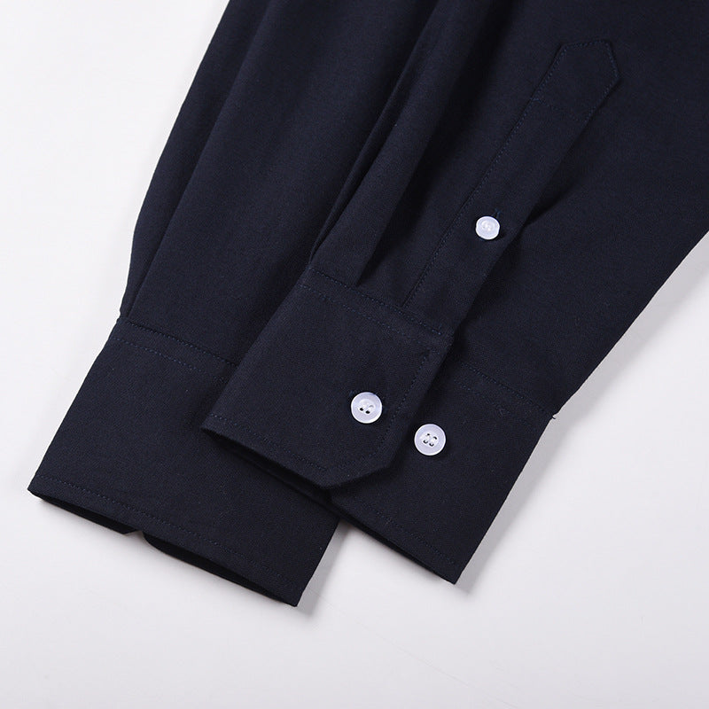 MR.TOM 4-Bar Embroidery Shirt