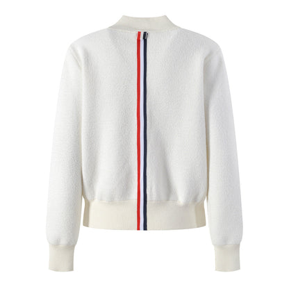 MR.TOM Women Baseball Jacket