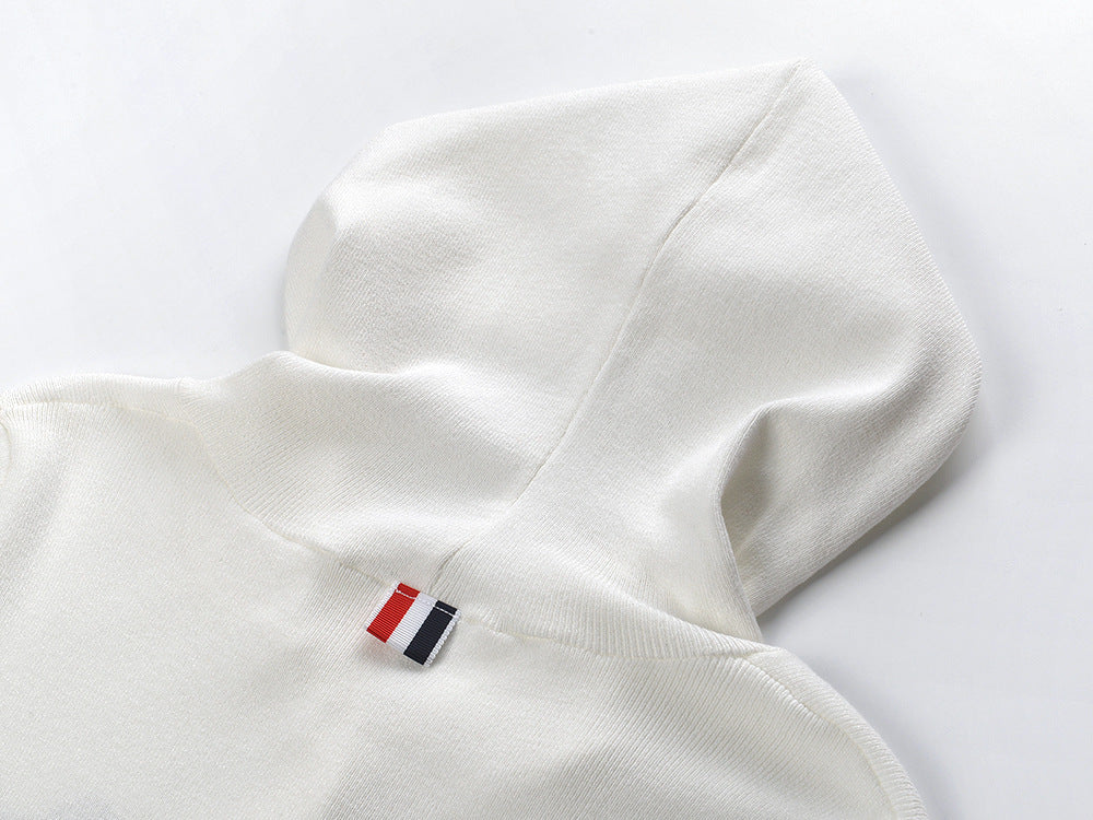 MR.TOM 2025ss Knitted Hoodie