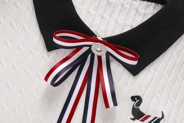 MR.TOM  Women Stripe T-shirt