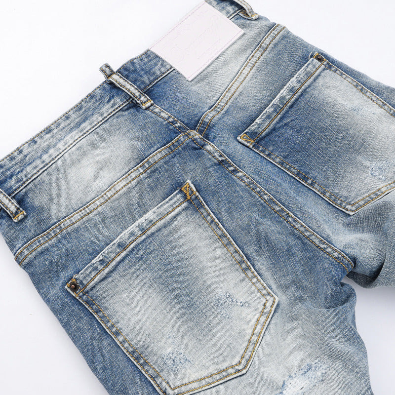 New-DSQ2 2024ss Ripped Jeans