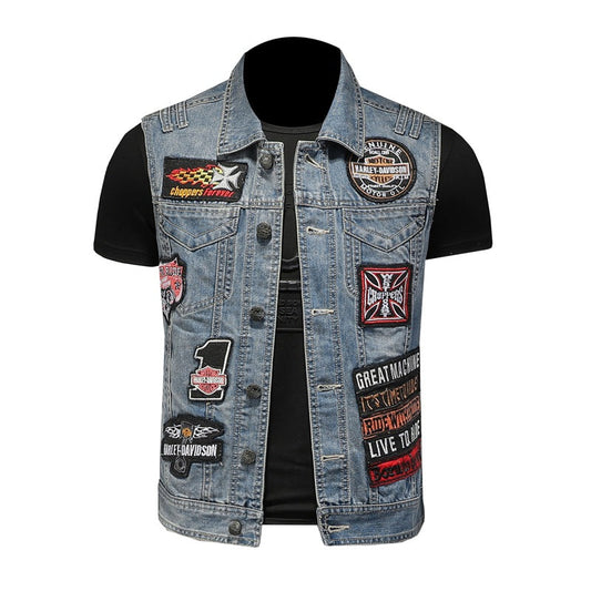 New-DSQ2 2025ss Denim Vest coat