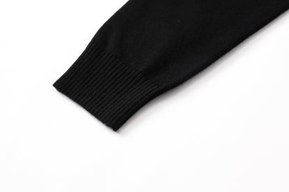 SOLO-Black Fleece Sweatshirt