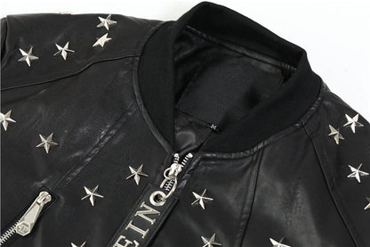 New-Black Cowhide Jacket