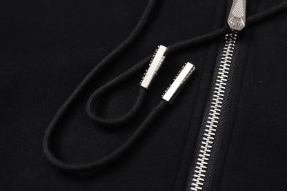 New-2025 Man Black Hoodie