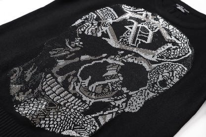 PIein Black Fleece Sweatshirt