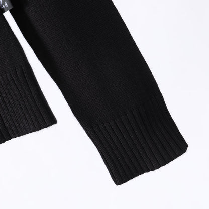 PIein Black Fleece Sweatshirt